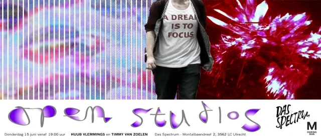 Open Studio's Gastkunstenaars Timmy van Zoelen en Huub Vlemmings